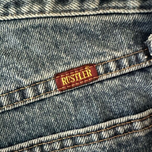 Rustler Vintage Denim Cutoff High Rise Jean Shorts - Picture 3 of 4
